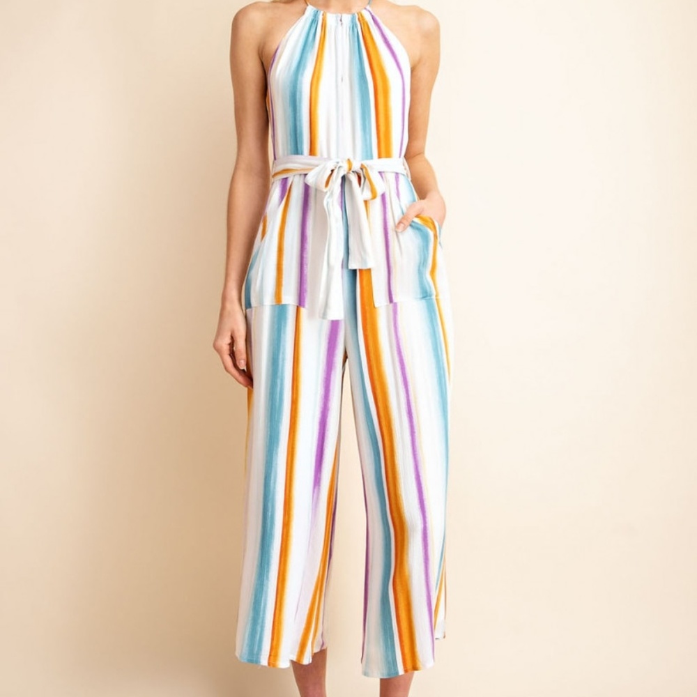 Cropped Jumpsuit